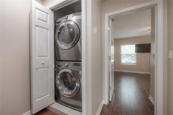 Laundry upstairs