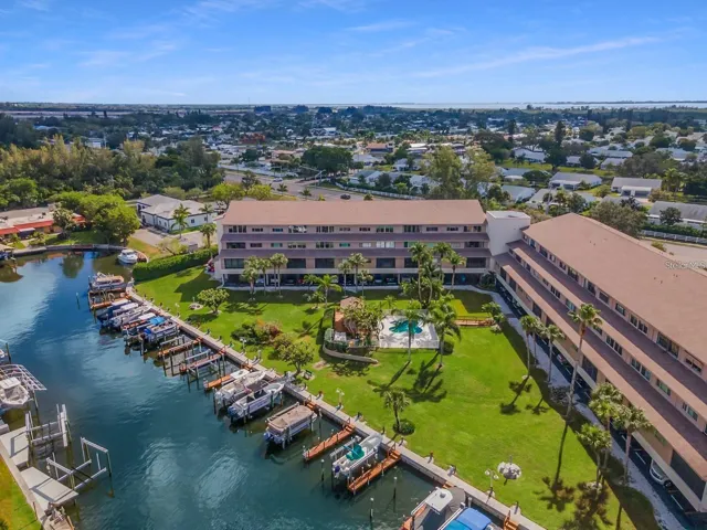 Canal side of buildings 4 & 3