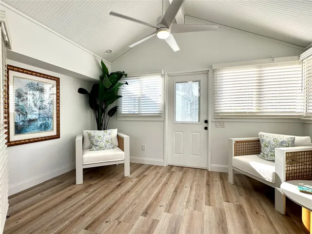 Florida Room with pool access.