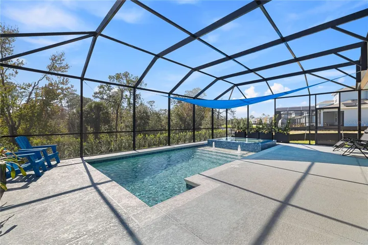 HEATED SALWATER POOL AND CONSERVATION LOT