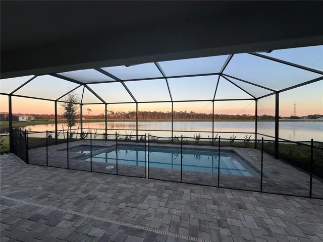 Amazing pool, spa and lake views from your caged lanai. Florida is Calling!