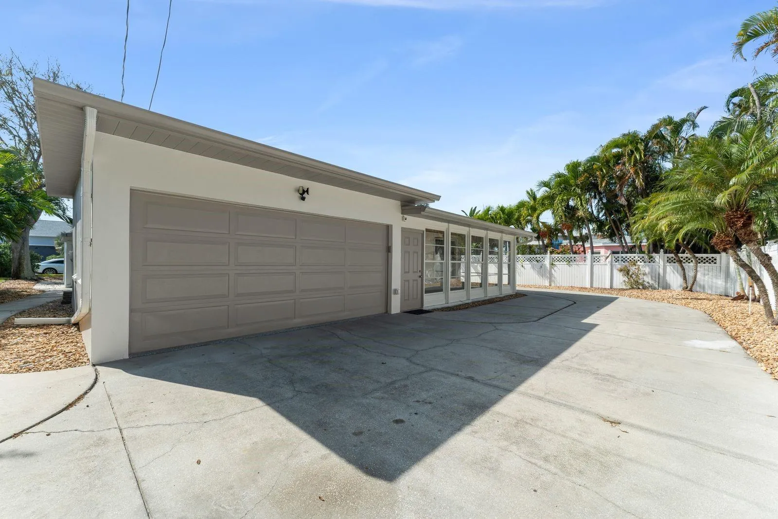 Two Car Rear Entry Garage
