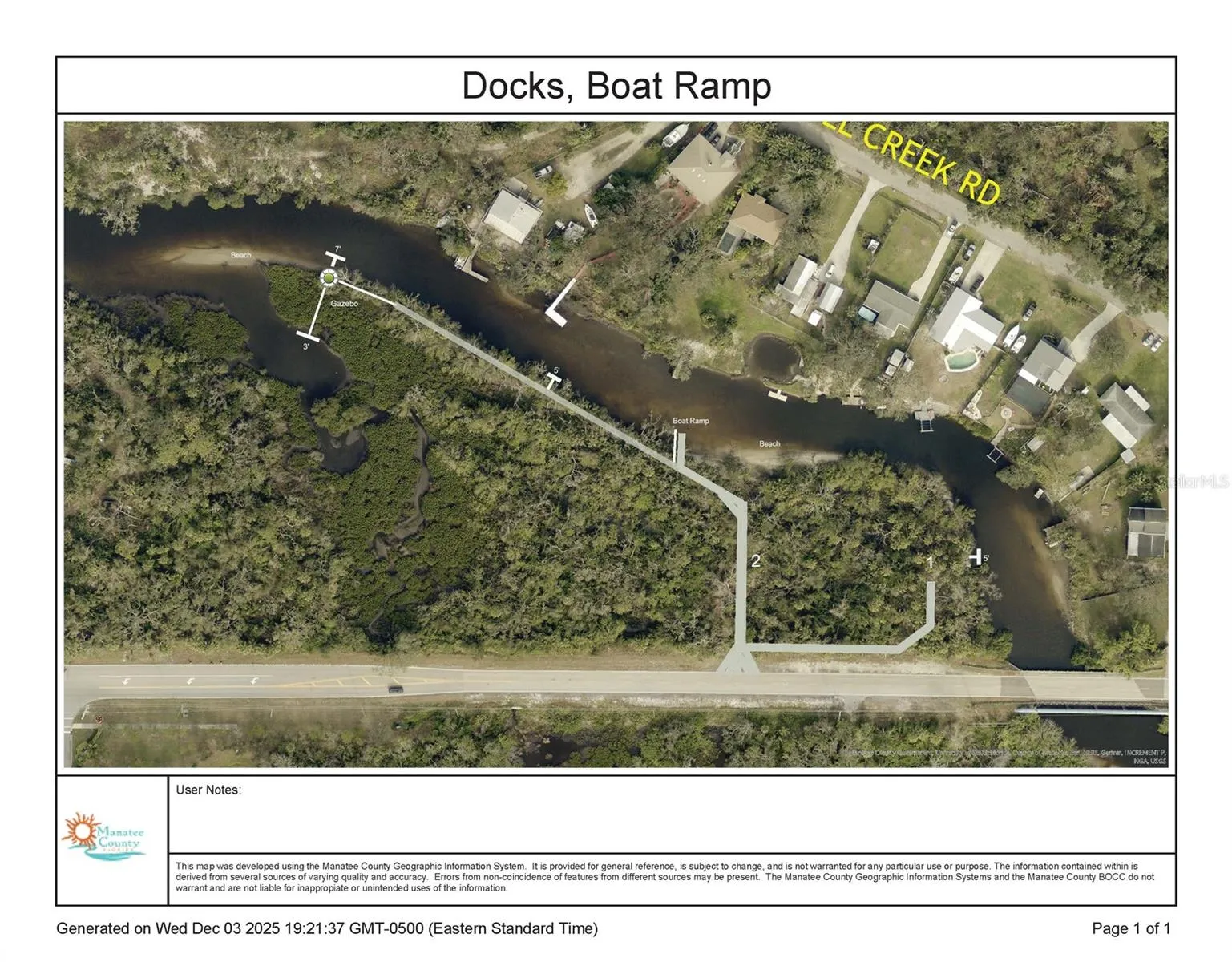 Suggested Docks and/or Boat Ramps for this property.
