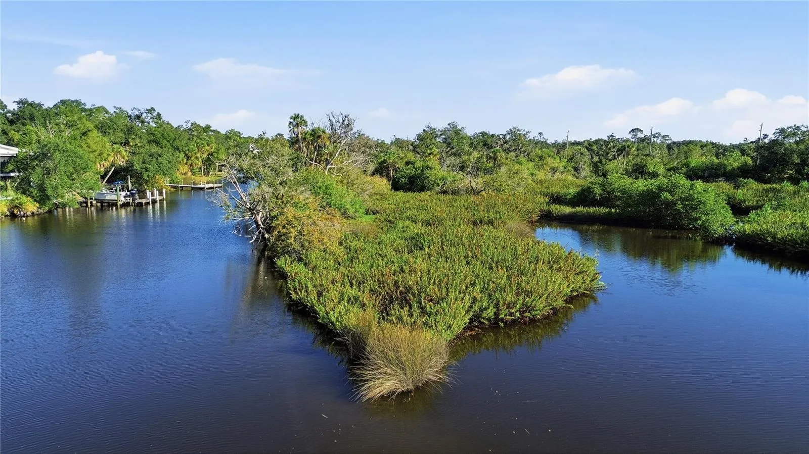 New Drone Photo #2 (12-03-2025) Showing the "northeastern tip of the property and the Lagoon"