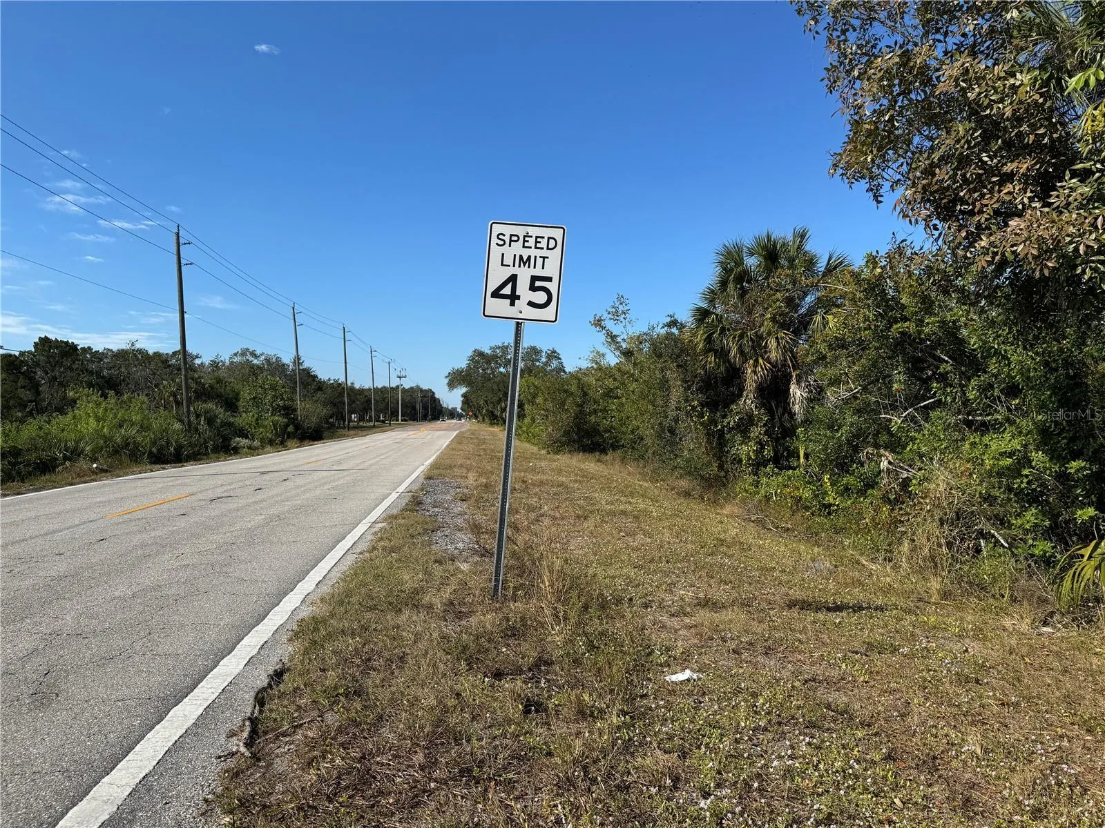 Upper Manatee River Rd looking West