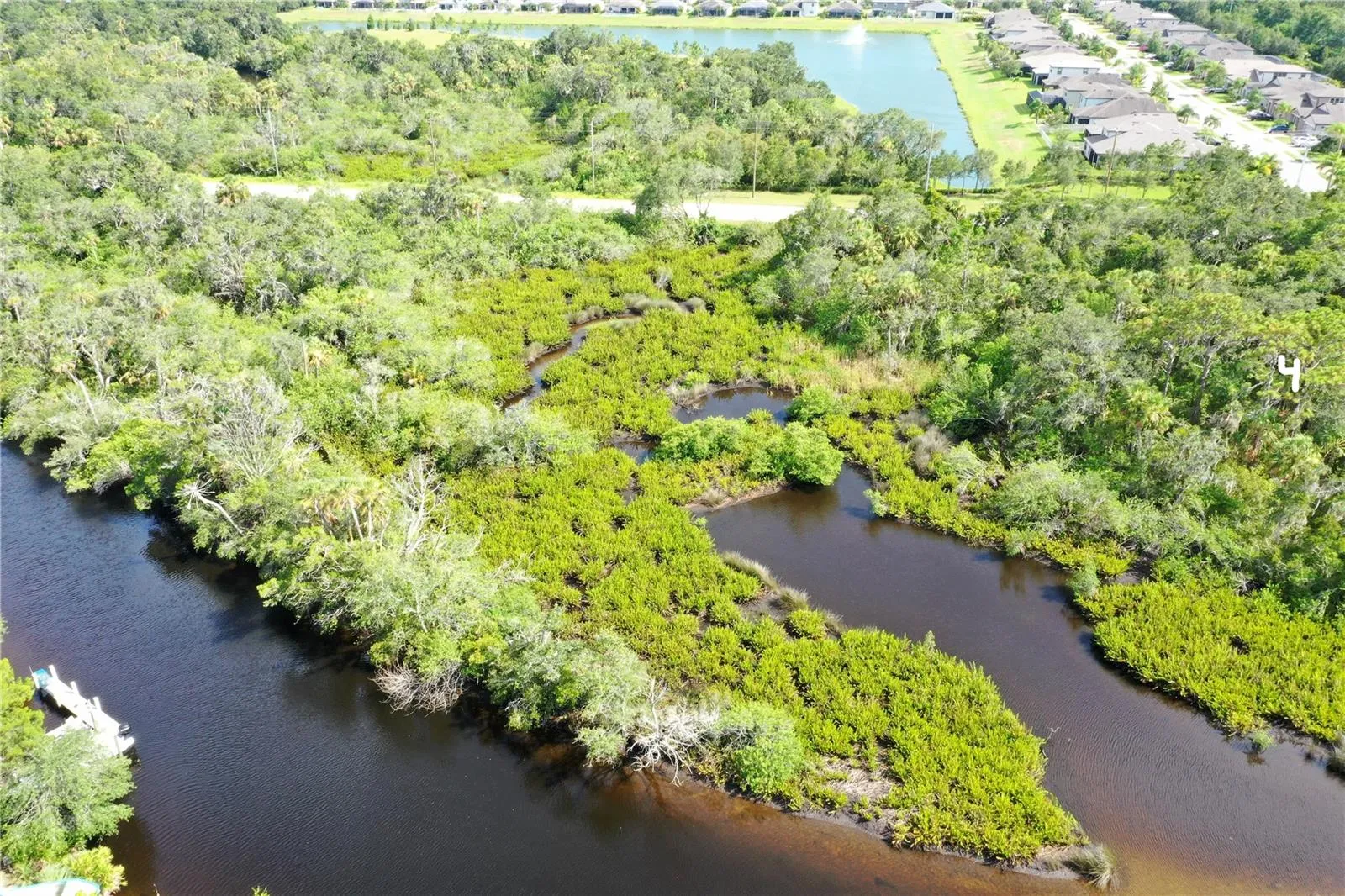 Mill Creek &amp; Lagoon Photo (from above)
