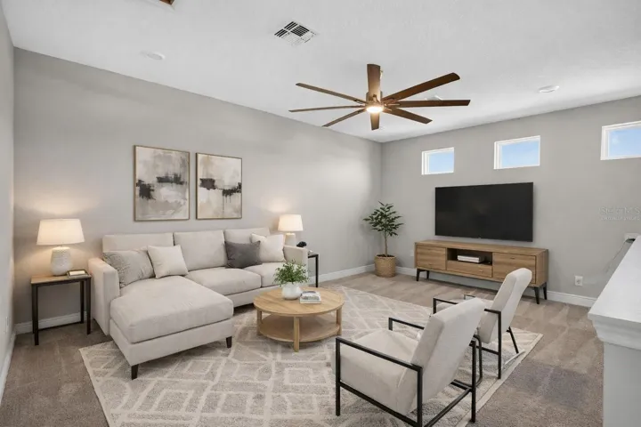 Virtually Staged Loft