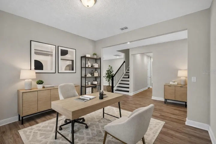 Virtually Staged Flex Room
