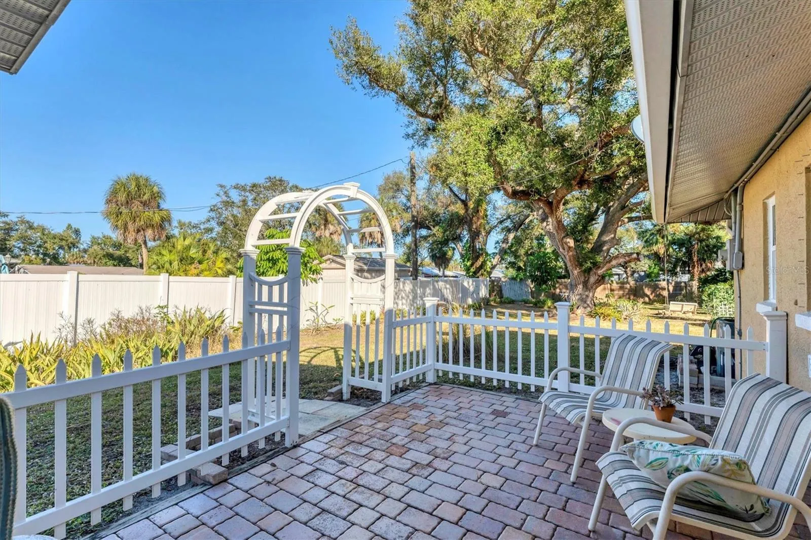 Patio From Library