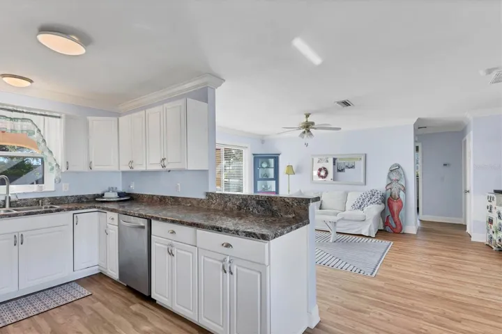 Open to Living room