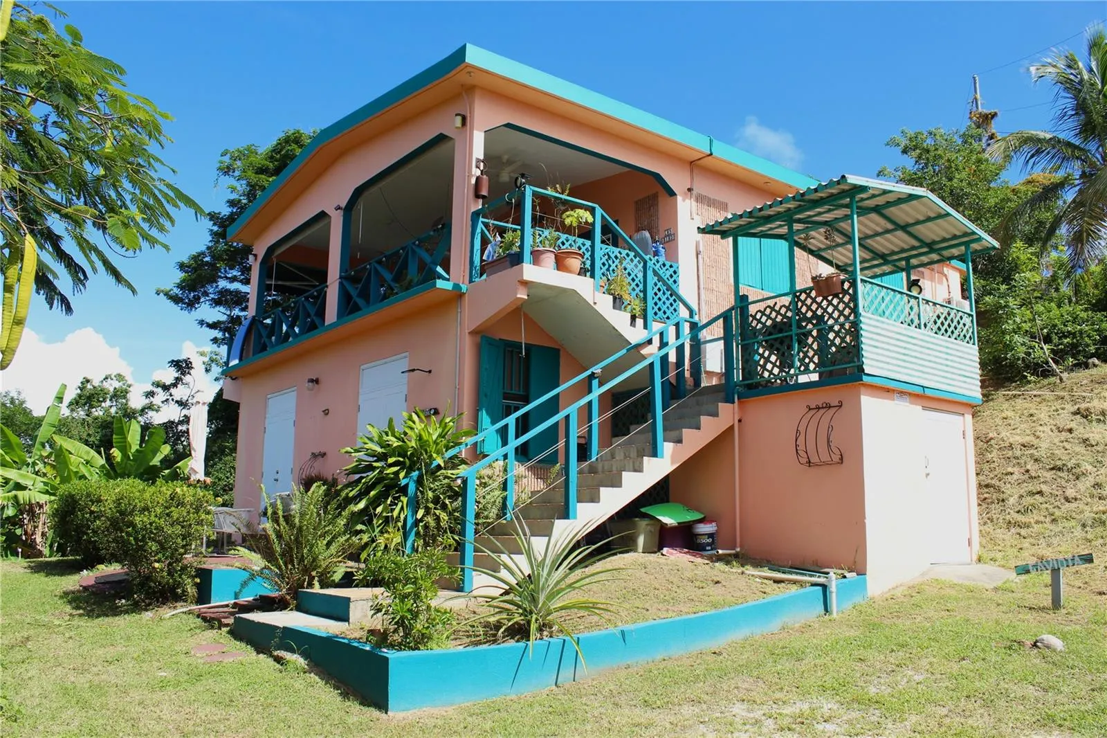 This is the front of the house