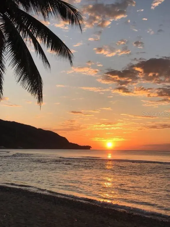 Atardecer sobre la bahía / Sunset over the bay