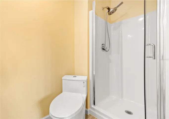 Third bathroom shower
