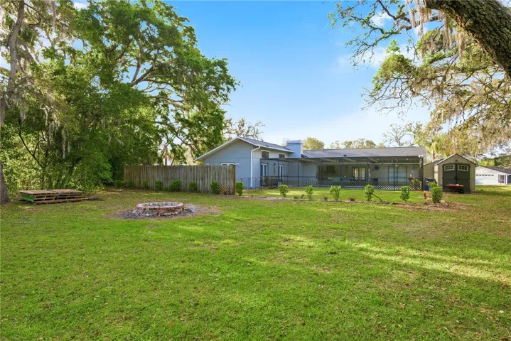 Back of property looking towards the home.