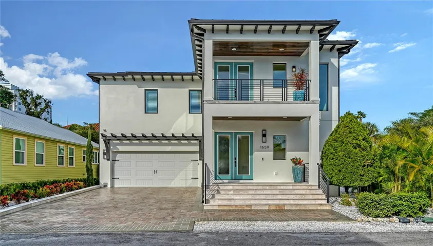 Front View of House