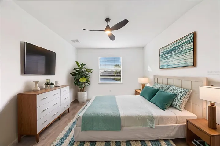 Virtually staged - owner's suite