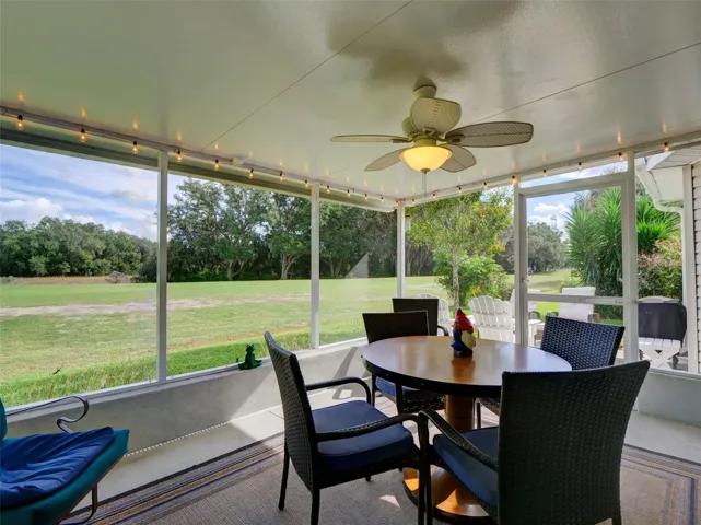 15'x12' Screened Lanai with Surround Lighting