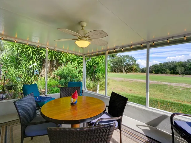 Private Screened Lanai Overseeing Otter Creek's 6th Fairway