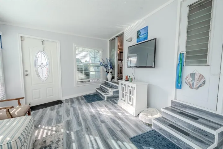 Entry into Home via Side Screened Porch