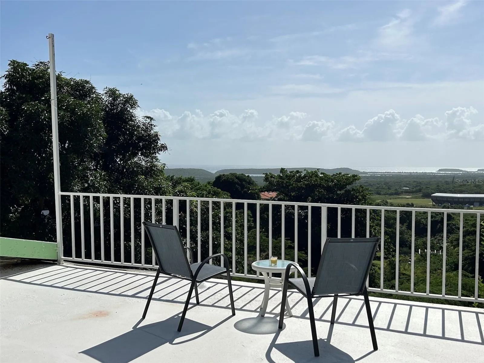 Rooftop balcony