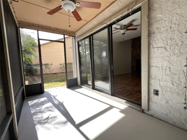 Sliding Glass Doors to Patio