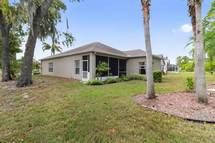 Large backyard with no neighbors to your right or behind you