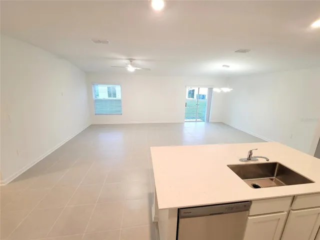 Back Patio View From the Kitchen