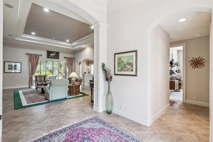View of Great Room area from Foyer