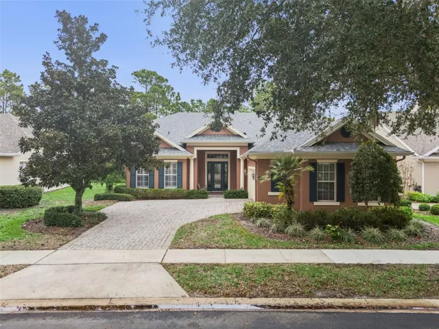 Aerial view of front of the home