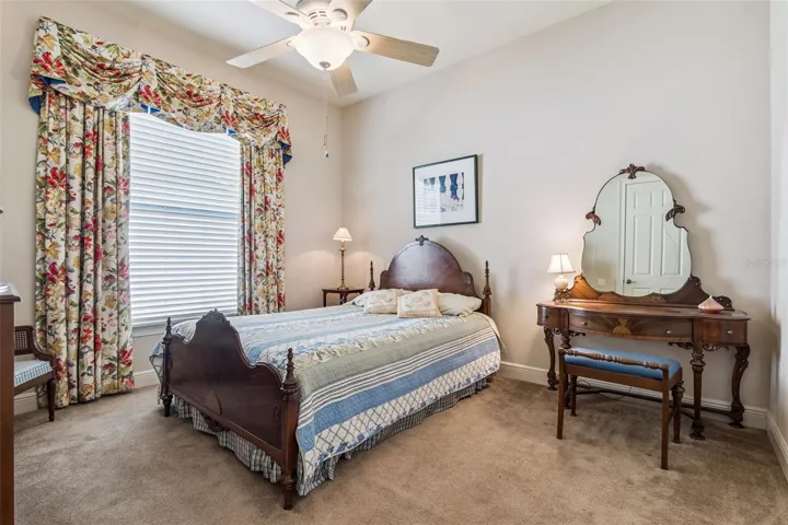 13' x 12' Bedroom #3 w/ ceiling fan