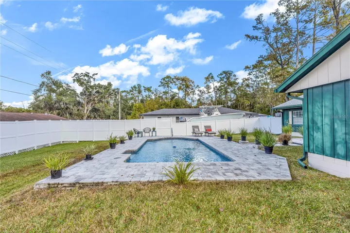 Back yard/Pool