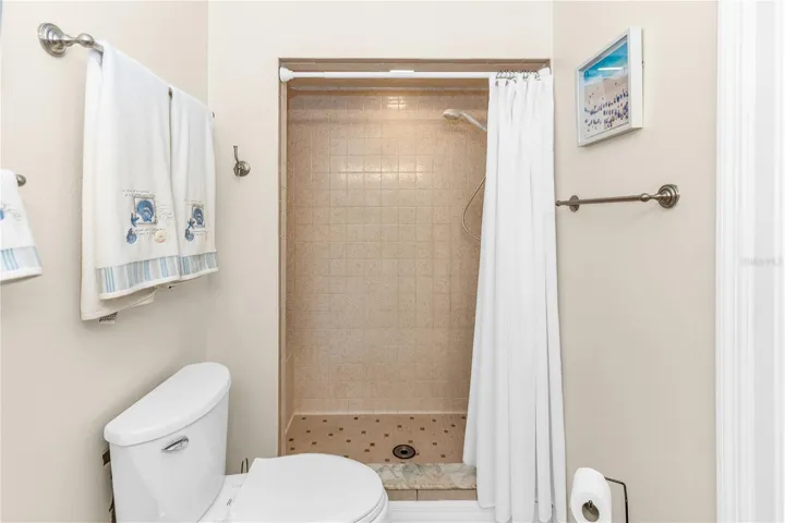 Shower in primary bath 1