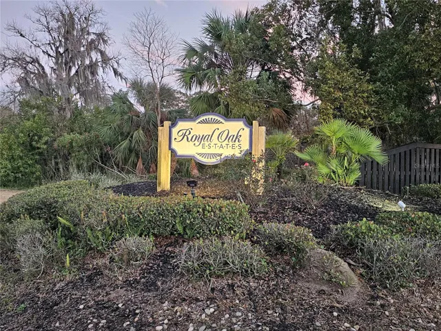 Main entrance to community