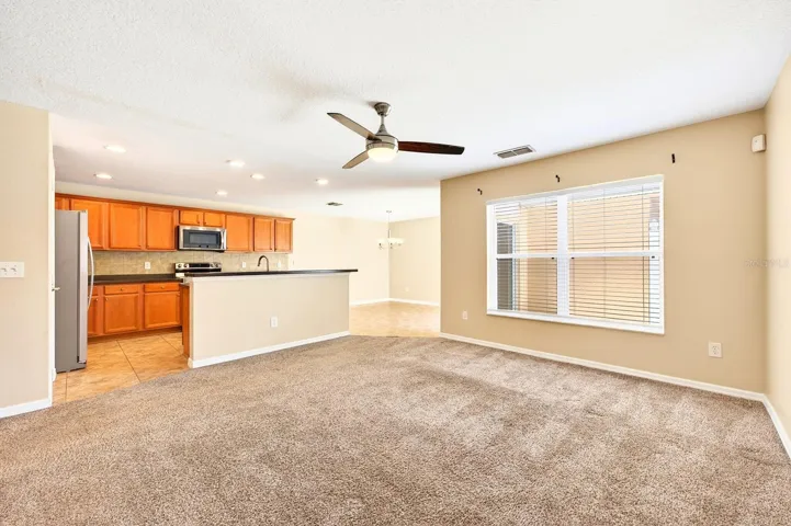 The Kitchen overlooks the Family Room so you're always part of the conversation.