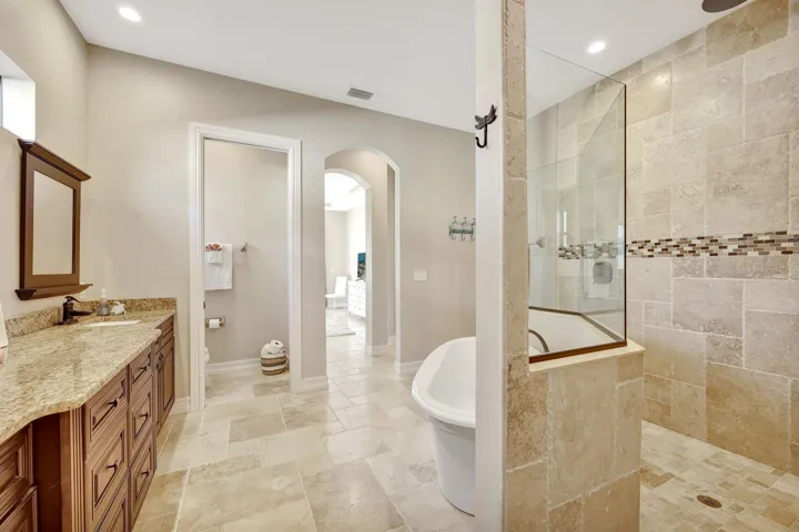 Huge Walk-in Shower