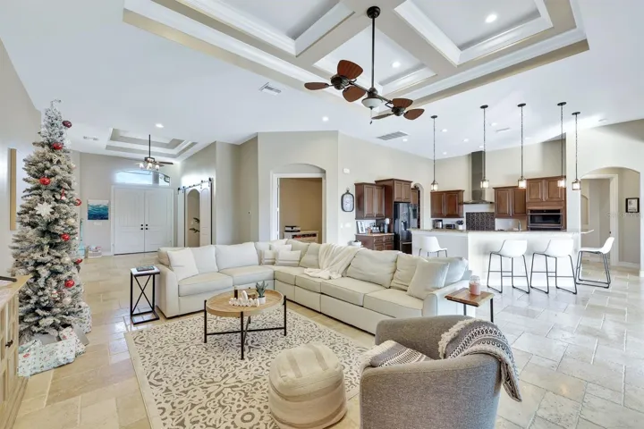 Open Concept - Living Room