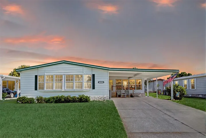 Front of home - twilight