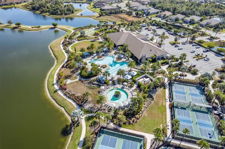Aerial View of Amenities