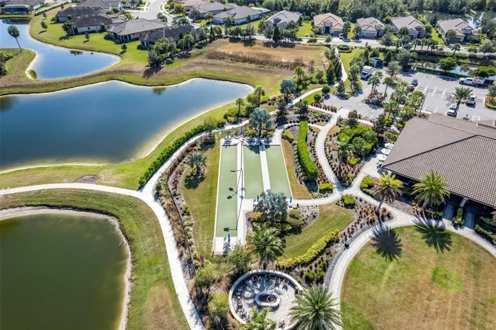 Aerial View of Amenities