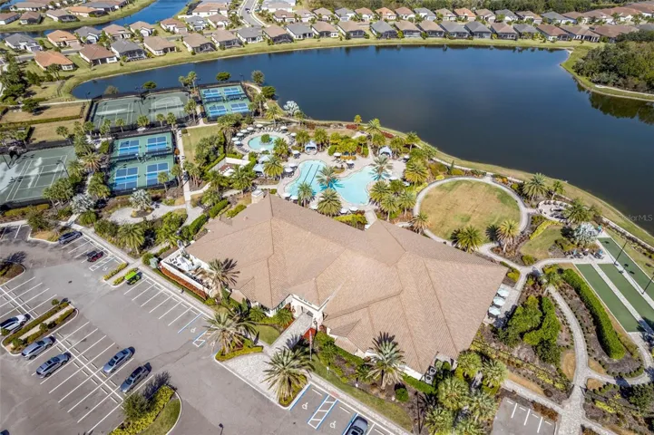 Aerial View of Amenities