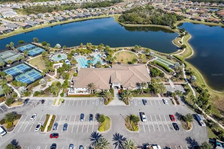 Aerial View of Amenities