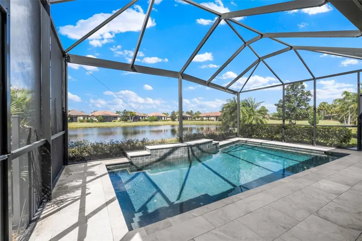 Stunning Bird Caged Pool