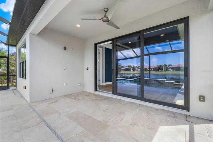 Covered Lanai of the Living Area