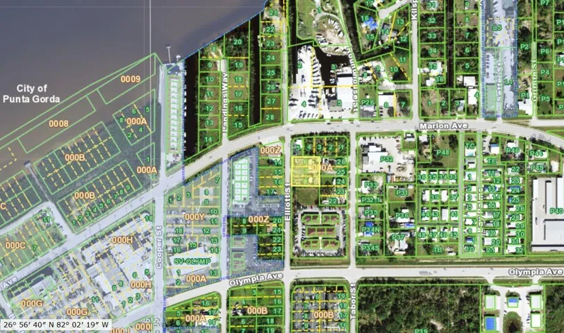 Wide aerial of location