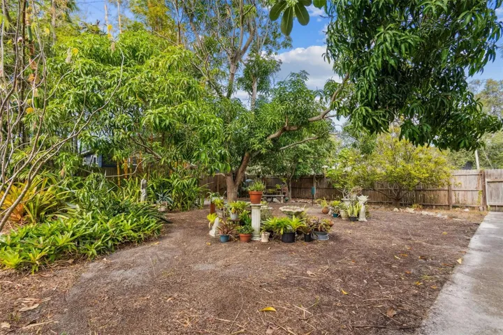 Backyard Walkway and Gardens