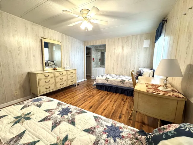 Spacious primary suite.