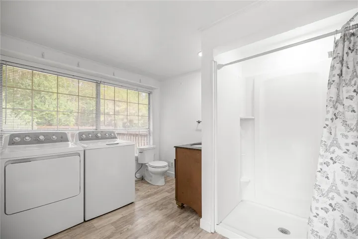 Laundry Room w/ Full Bath