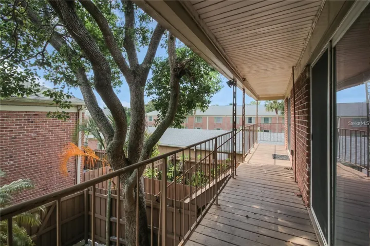 Upstairs Deck off 2 Bedrooms