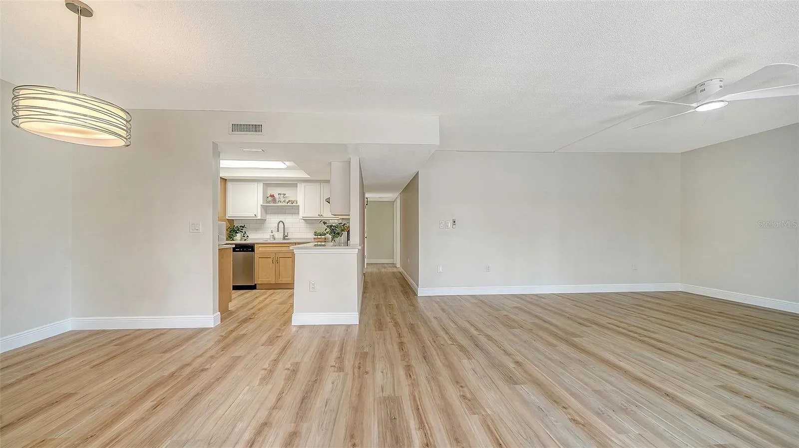 Partially open Kitchen.