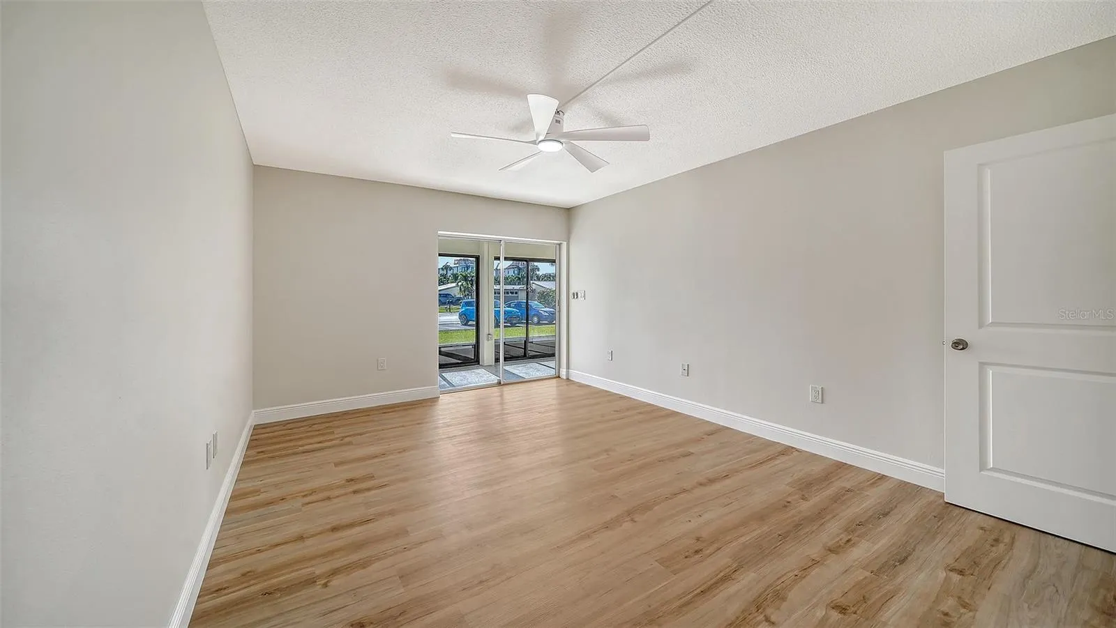 New ceiling fan.